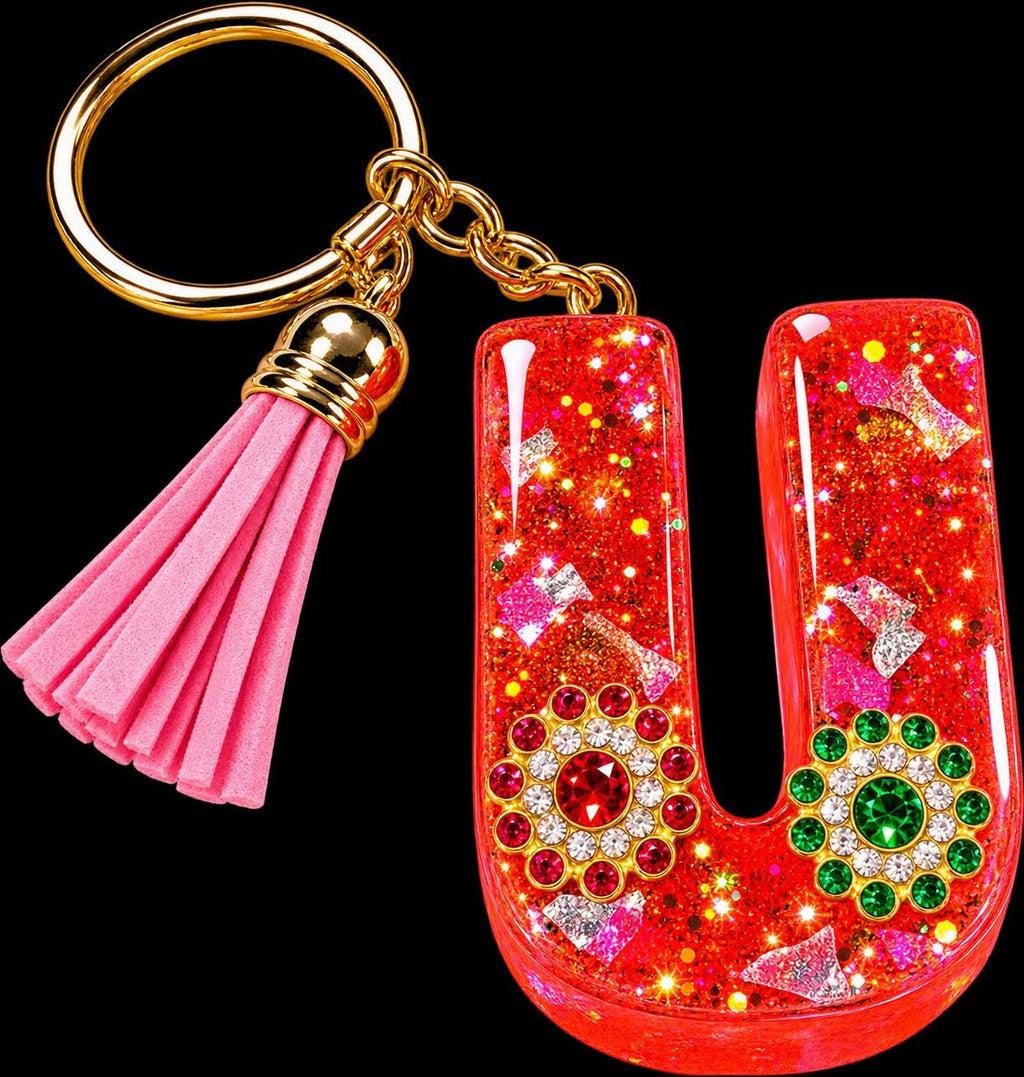 KEY RINGS LETTER U