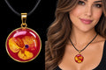 PENDANT WITH FLOWER
