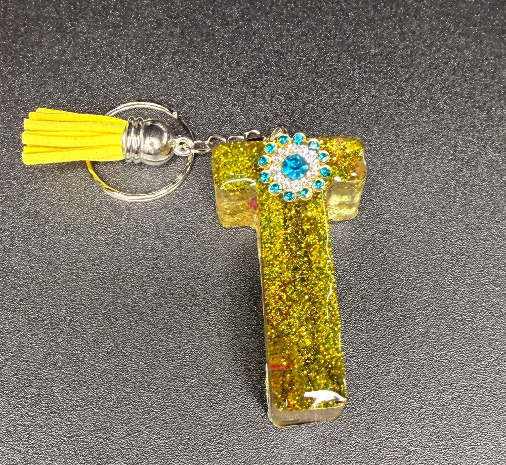 KEY RINGS LETTER T
