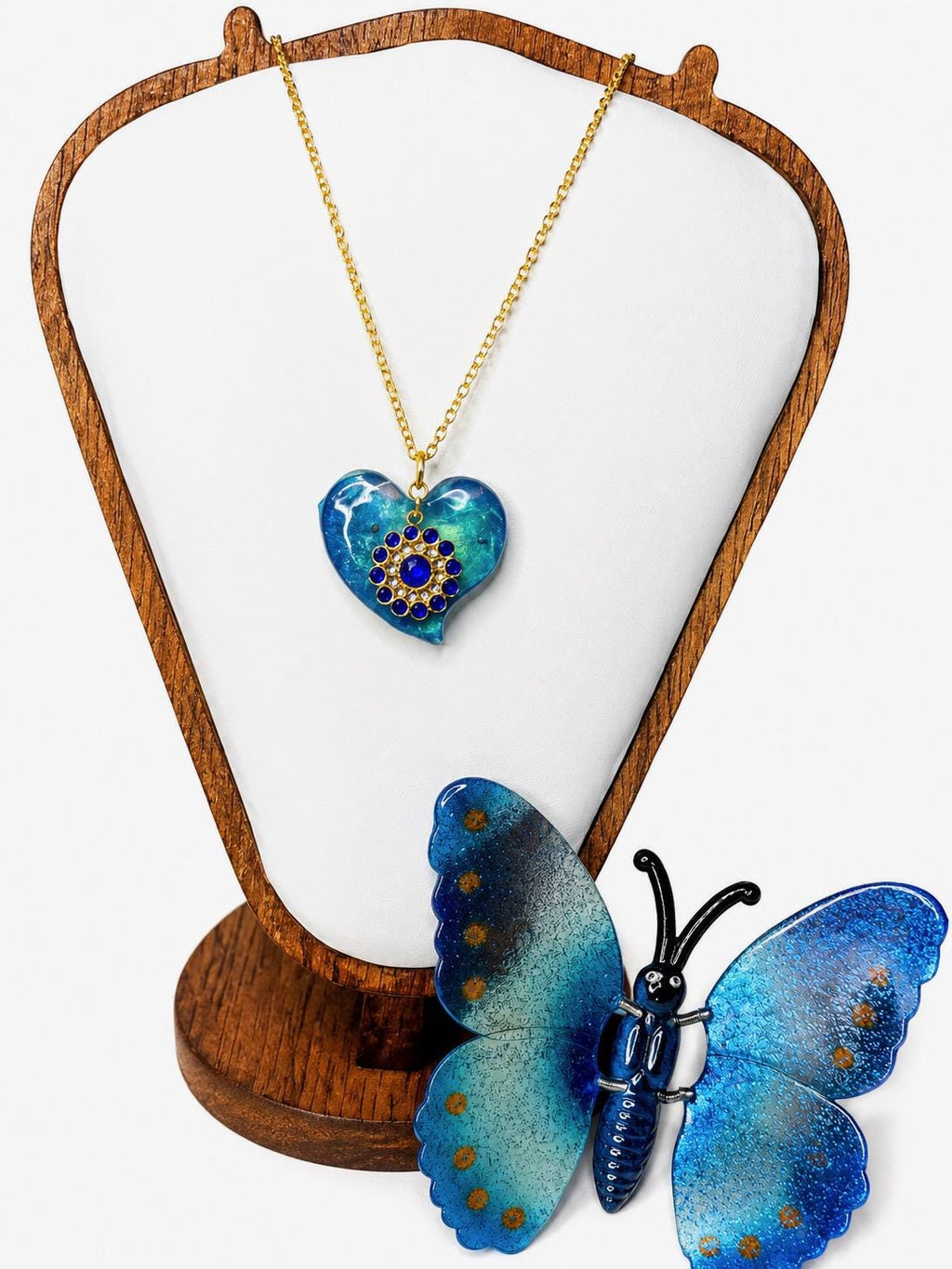 BLUE HEART PENDANT
