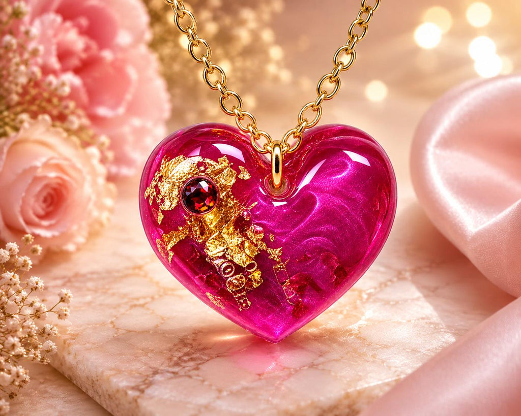 ROSE HEART PENDANT