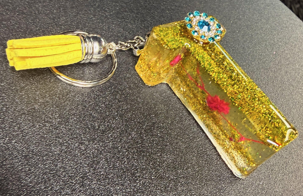 KEY RINGS LETTER T
