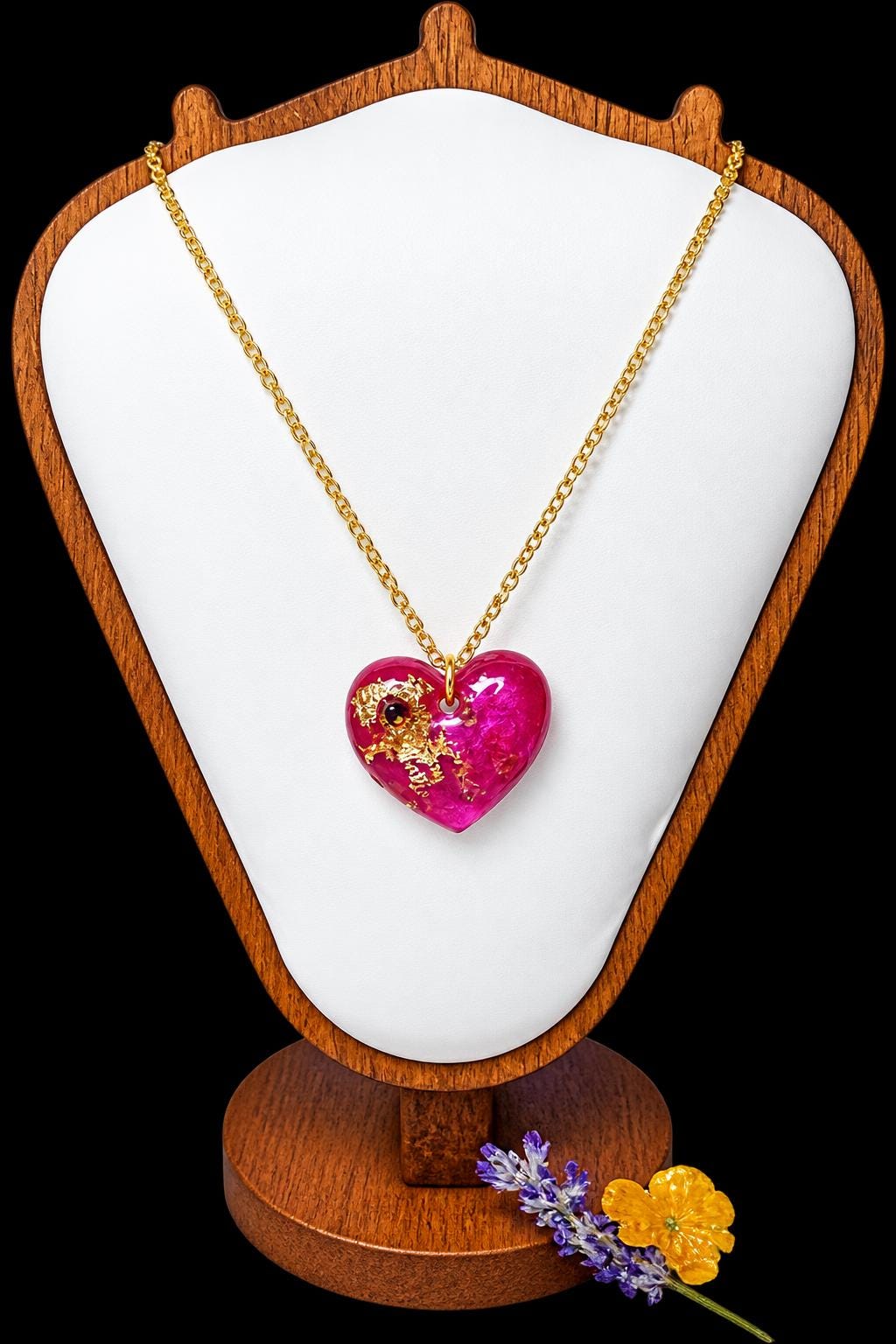 ROSE HEART PENDANT